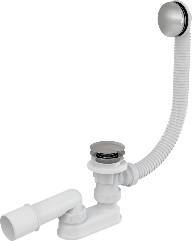 Alcaplast sifon vanový ALC-A504KM klik-klak s přepadem