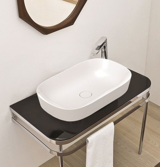 Artceram Ghost 65 x 42 cm umyvadlo na desku GHL002