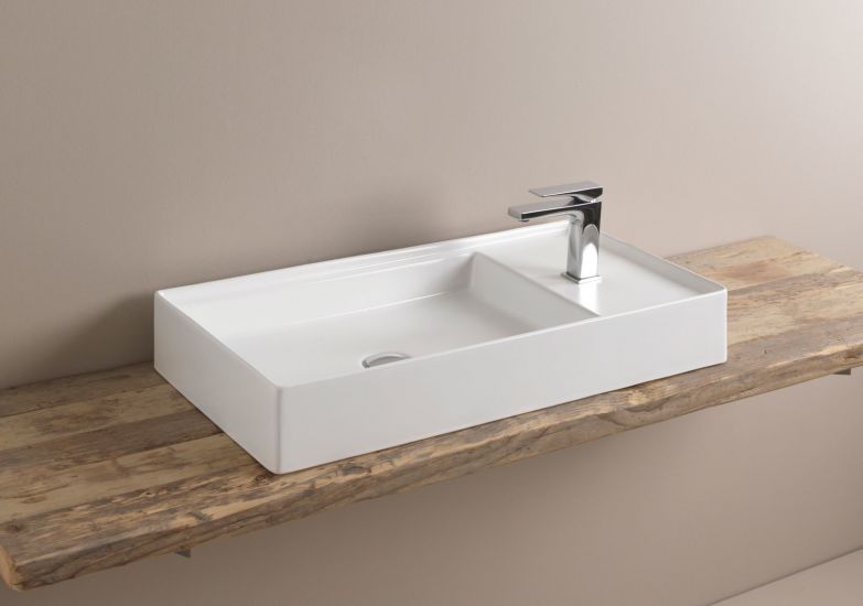Artceram Scalino 75 75 x 38 cm umyvadlo na desku SCL004